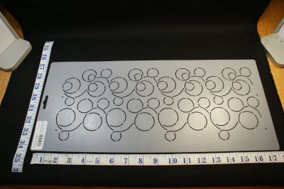 QUILTING STENCIL Overall Double Bubble